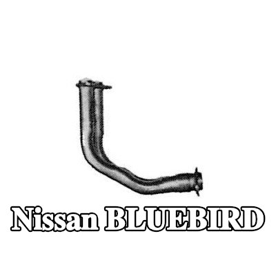 VEGAZ أنبوب العادم — Nissan Bluebird