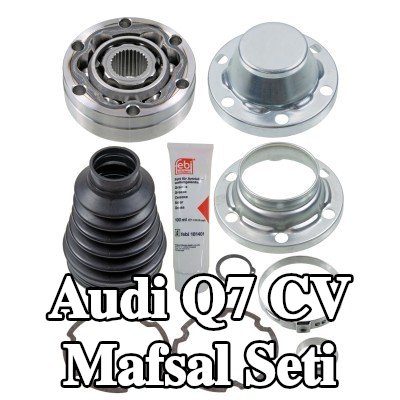 FEBI BILSTEIN Ön aks sol CV mafsal kiti, şanzıman tarafında, gres ile — 2012 Audi Q7