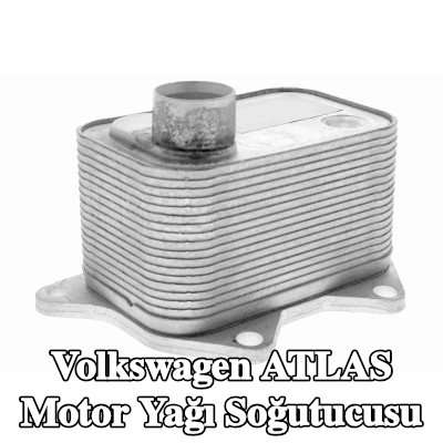 VEMO Orijinal VEMO Kalitesinde Motor Yağı Soğutucusu — Volkswagen Atlas