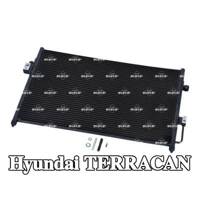 NRF مكثف تكييف الهواء EASY FIT, مع حلقة مانعة للتسرب, مع تعبئة بالنيتروجين — Hyundai Terracan
