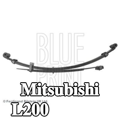 BLUE PRINT نوابض صفائحية للمحور الخلفي الأيسر, المحور الخلفي الأيمن — Mitsubishi L200