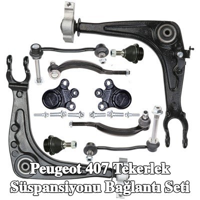 RIDEX Bağlantı seti, tekerlek süspansiyonu Ön Aks, Sol Ön Aks, Ön Aks Sağ — 2004 Peugeot 407