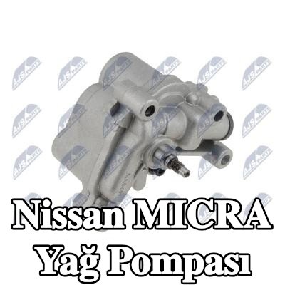 NTY Yağ Pompası — 2012 Nissan Micra