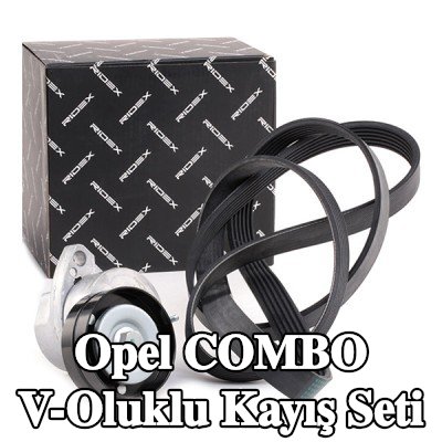 RIDEX V-Oluklu Kayış Seti — 1997 Opel Combo