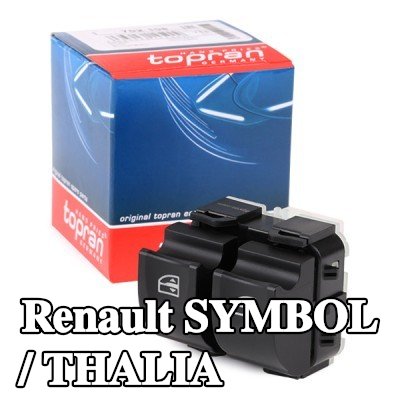 TOPRAN مفتاح النوافذ — Renault Symbol / Thalia
