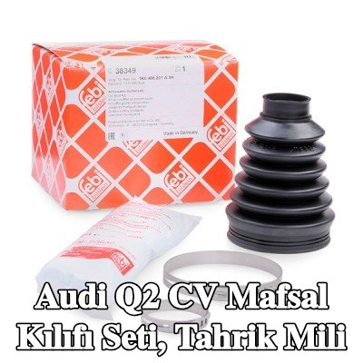 FEBI BILSTEIN CV kılıf kiti, tahrik mili Termoplast — 2016 Audi Q2