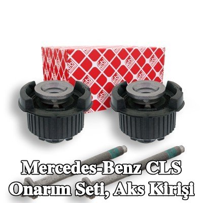 FEBI BILSTEIN Onarım Seti, ön aks kirişi, Arka Aks Sol, Arka Aks Sağ, cıvata/vida ile — Mercedes-Benz Cls