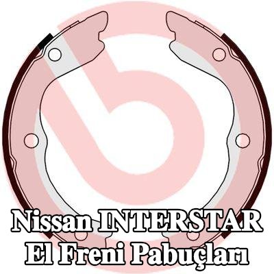 BREMBO El freni pabuçları — Nissan Interstar