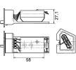 MAHLE Fan motoru direnci — 2000 BMW 3 Series (2)