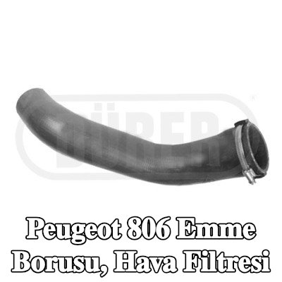 DURER Emme borusu, hava filtresi — 2000 Peugeot 806