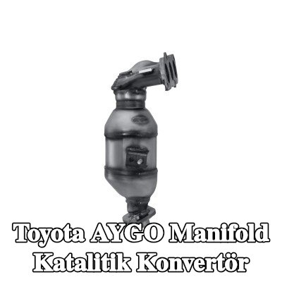 HELLA Manifold Katalitik Konvertör — Toyota Aygo