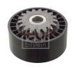 FEBI BILSTEIN Saptırma / kılavuz kasnağı, V-ribbed belt Outer Diameter: 57mm — 2002 Renault Twingo (2)