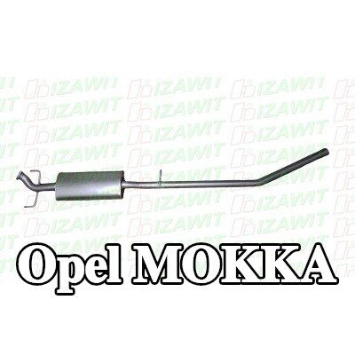 IZAWIT كاتم الصوت الأمامي الأوسط — Opel Mokka