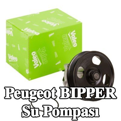 VALEO Kapaksız su pompası, conta/sızdırmazlık elemanları ile — Peugeot Bipper