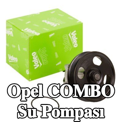 VALEO Kapaksız su pompası, conta/sızdırmazlık elemanları ile — 2011 Opel Combo