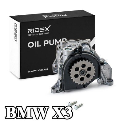 RIDEX مضخة الزيت — 2009 BMW X3