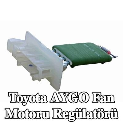 VEMO FAN motoru regülatörü Orijinal VEMO Kalitesi — Toyota Aygo