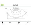 VALEO Arka aks fren diski, Outer Diameter: 262mm, düz, cıvata/vida olmadan — Kia Seltos (1)