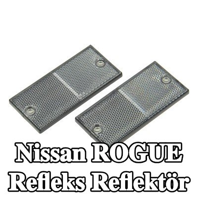 XL Yapışkan filmli refleks reflektör, sabitleme malzemesi içermez — Nissan Rogue