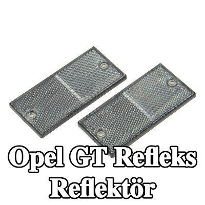 XL Yapışkan filmli refleks reflektör, sabitleme malzemesi içermez — Opel Gt