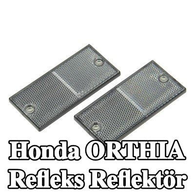 XL Yapışkan filmli refleks reflektör, sabitleme malzemesi içermez — Honda Orthia