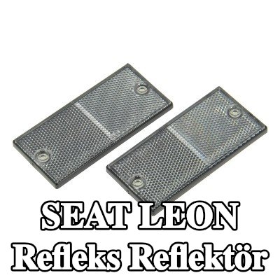 XL Yapışkan filmli refleks reflektör, sabitleme malzemesi içermez — SEAT Leon