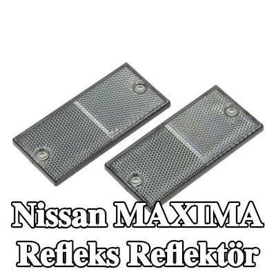 XL Yapışkan filmli refleks reflektör, sabitleme malzemesi içermez — Nissan Maxima
