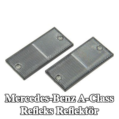 XL Yapışkan filmli refleks reflektör, sabitleme malzemesi içermez — Mercedes-Benz A-Class