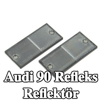 XL Yapışkan filmli refleks reflektör, sabitleme malzemesi içermez — Audi 90