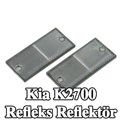 XL Yapışkan filmli refleks reflektör, sabitleme malzemesi içermez — Kia K2700