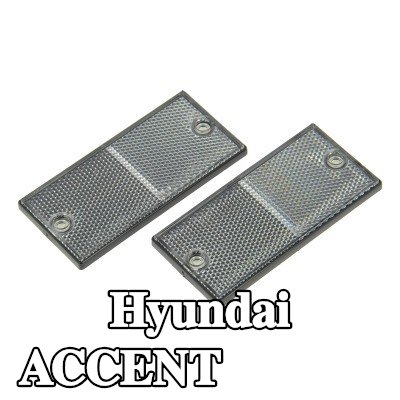 XL عاكس ريفلكس مع فيلم لاصق, بدون مواد التثبيت — Hyundai Accent