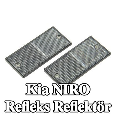 XL Yapışkan filmli refleks reflektör, sabitleme malzemesi içermez — Kia Niro