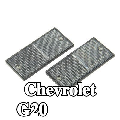 XL عاكس ريفلكس مع فيلم لاصق, بدون مواد التثبيت — Chevrolet G20