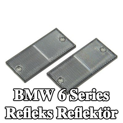XL Yapışkan filmli refleks reflektör, sabitleme malzemesi içermez — BMW 6 Series