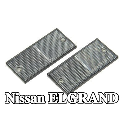 XL عاكس ريفلكس مع فيلم لاصق, بدون مواد التثبيت — Nissan Elgrand