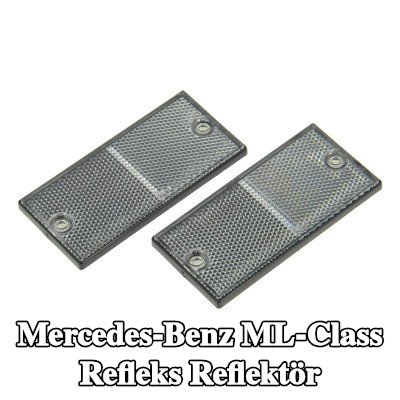 XL Yapışkan filmli refleks reflektör, sabitleme malzemesi içermez — Mercedes-Benz ML-Class