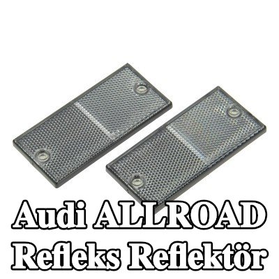 XL Yapışkan filmli refleks reflektör, sabitleme malzemesi içermez — Audi Allroad