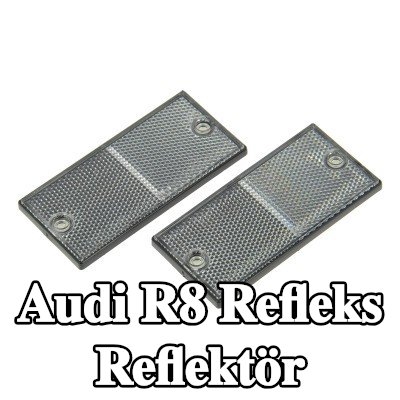 XL Yapışkan filmli refleks reflektör, sabitleme malzemesi içermez — Audi R8