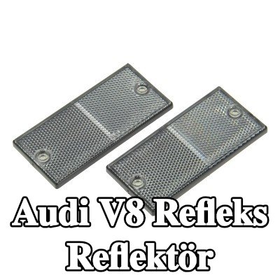 XL Yapışkan filmli refleks reflektör, sabitleme malzemesi içermez — Audi V8