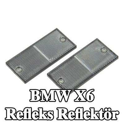 XL Yapışkan filmli refleks reflektör, sabitleme malzemesi içermez — BMW X6