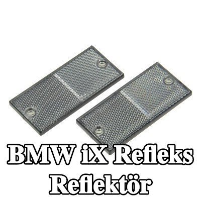XL Yapışkan filmli refleks reflektör, sabitleme malzemesi içermez — BMW iX