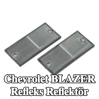 XL Yapışkan filmli refleks reflektör, sabitleme malzemesi içermez — Chevrolet Blazer