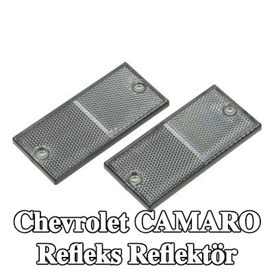 XL Yapışkan filmli refleks reflektör, sabitleme malzemesi içermez — Chevrolet Camaro