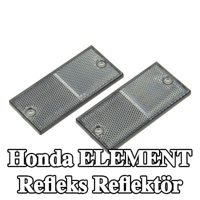 XL Yapışkan filmli refleks reflektör, sabitleme malzemesi içermez — Honda Element