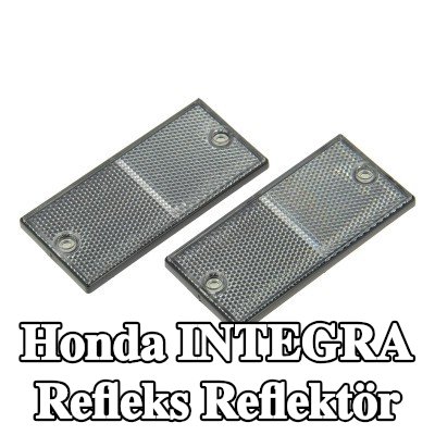 XL Yapışkan filmli refleks reflektör, sabitleme malzemesi içermez — Honda Integra