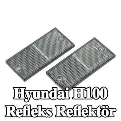 XL Yapışkan filmli refleks reflektör, sabitleme malzemesi içermez — Hyundai H100