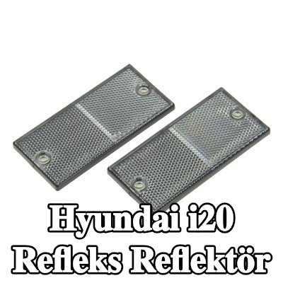 XL Yapışkan filmli refleks reflektör, sabitleme malzemesi içermez — Hyundai i20