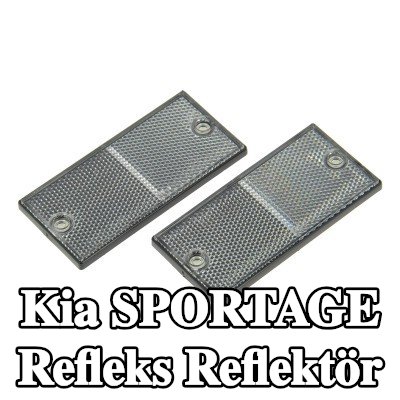 XL Yapışkan filmli refleks reflektör, sabitleme malzemesi içermez — Kia Sportage