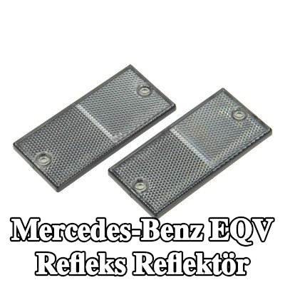 XL Yapışkan filmli refleks reflektör, sabitleme malzemesi içermez — Mercedes-Benz Eqv