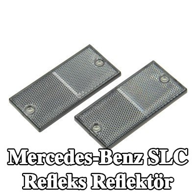 XL Yapışkan filmli refleks reflektör, sabitleme malzemesi içermez — Mercedes-Benz Slc